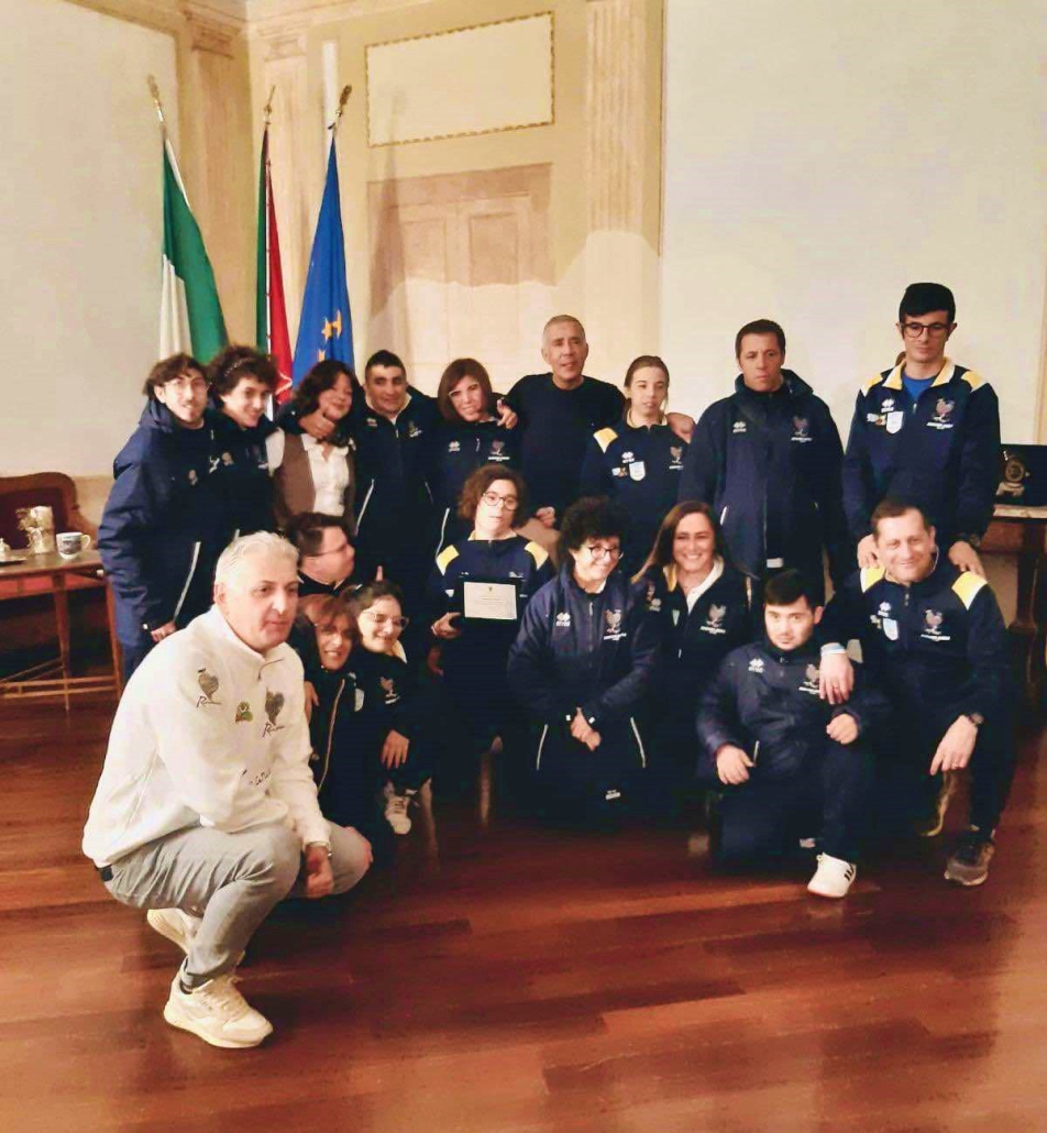 Rurabilandia ASD riceve targa dal Comune ad Atri in vista del prossimo campionato di calcio promosso dalla Divisione Calcio Paralimpico e Sperimentale della FIGC